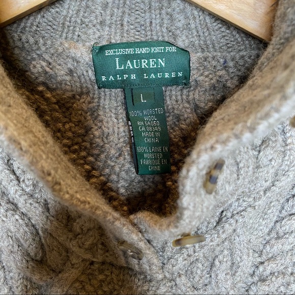 Exclusive Hand Knit for Lauren Ralph Lauren - Picture 2 of 4